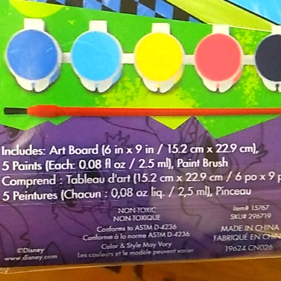Paint your own stitch art set - Picture 4 of 4